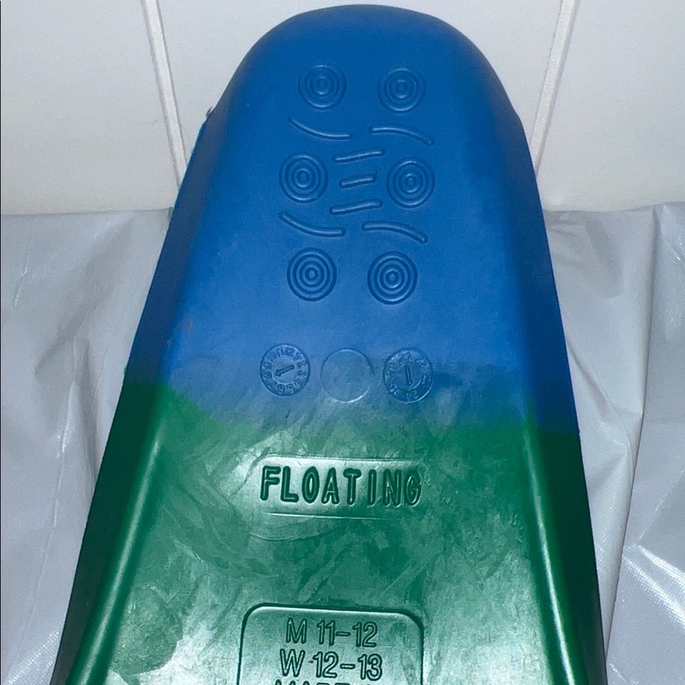 Sporti Swim Fins - Blue and Green - Picture 6 of 9